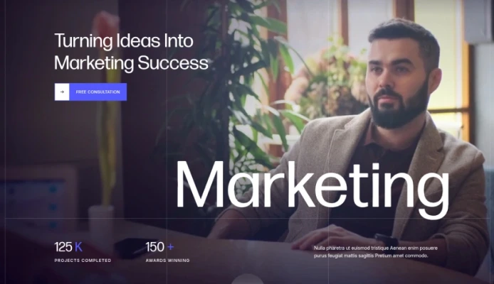 Marketing Hero Showcase