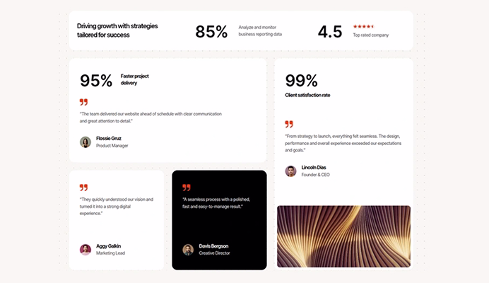 Card-Based Evidence Layout