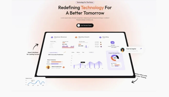 Interactive Dashboard Hero